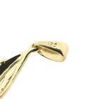 Image 6 of Two-tone gold pendant with diamond; 0.005 ct.