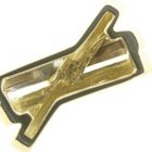 Image 7 of Two-tone gold pendant with diamond | 0.10 ct.