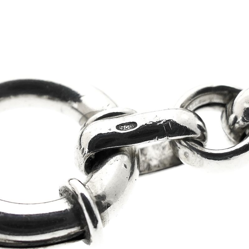 Image 5 of Silver jasseron necklace | 44 cm