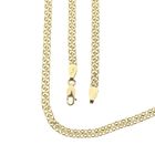 Image 1 of Gold double jasseron link chain.