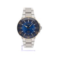 Oris Aquis Date '5-Days' Cal. 400; 18k Gold/Steel Watch