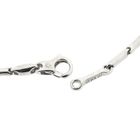 Image 4 of 18K white gold fantasy link chain; 44 cm | Chimento