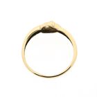 Afbeelding 6 van Gouden ring met diamanten; 0,015 ct. 