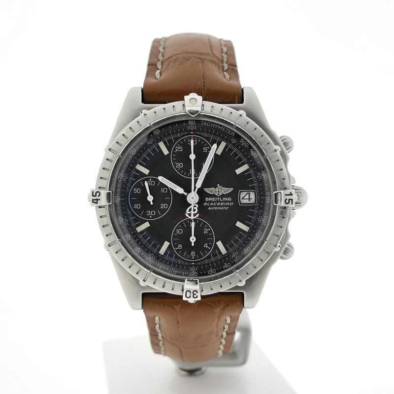 Image 1 of Breitling Chronomat Blackbird A13050; Chronograph men's watch