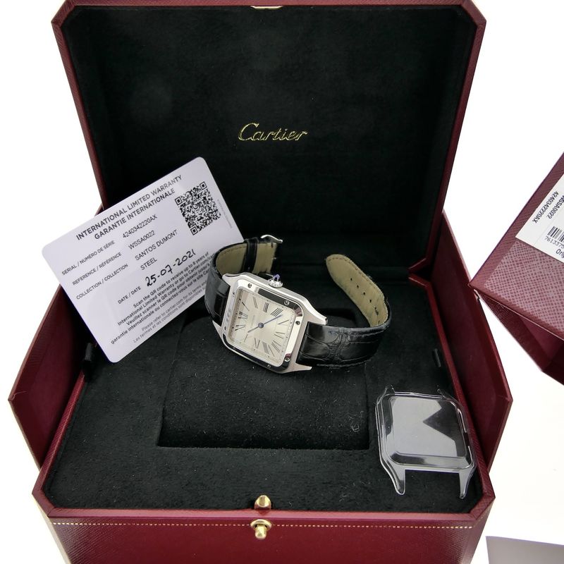 Image 21 of Cartier Santos Dumont WSSA0022; Men's watch