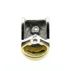 Image 5 of Two-tone gold pendant with zirconia