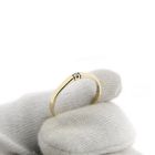 Image 7 of Gold solitaire ring with diamond | 0.02 ct.