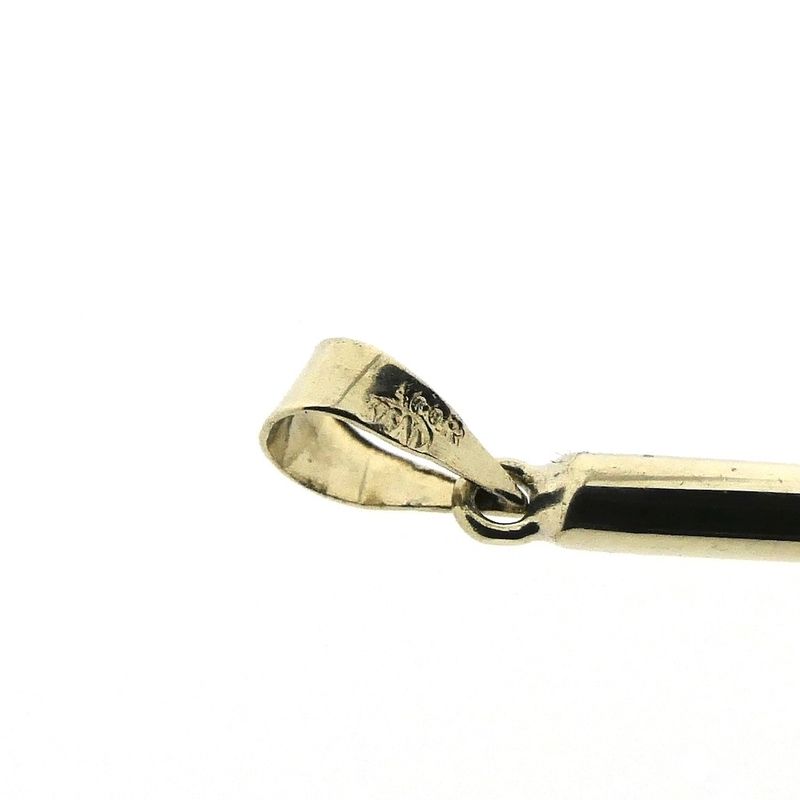 Image 4 of Gold pendant with a subtle cross