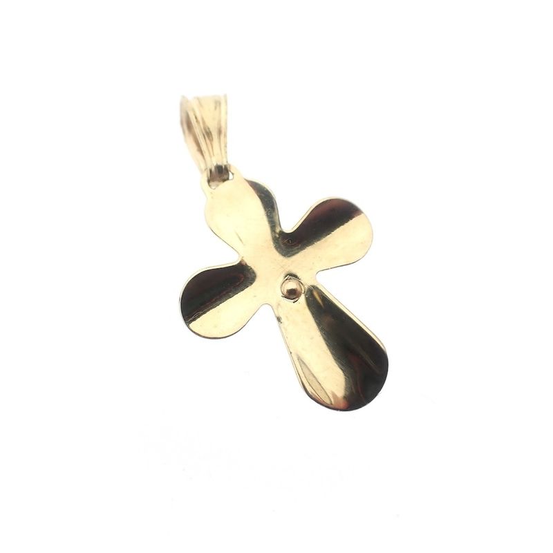 Image 7 of Gold pendant of cross with corpus