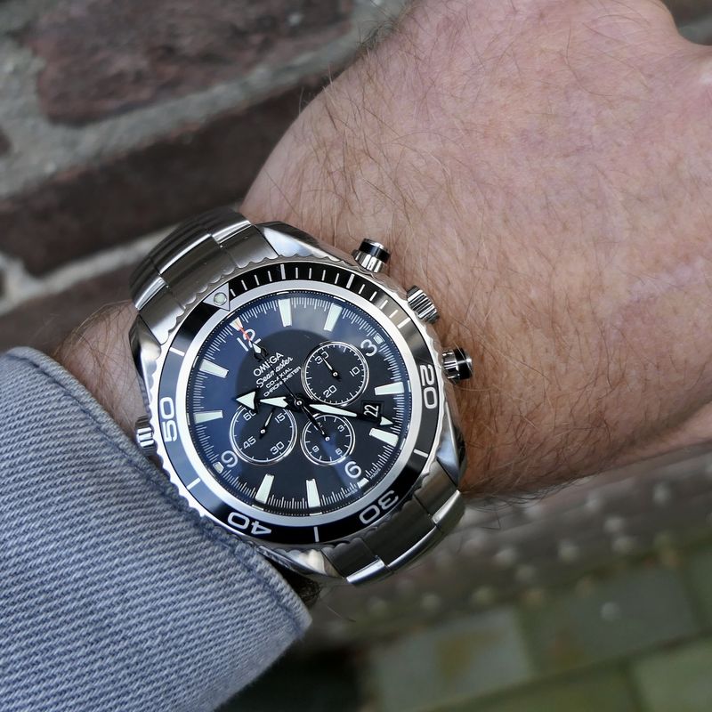 Image 18 of Omega Seamaster Planet Ocean Chronograph; Automatic men's diving watch