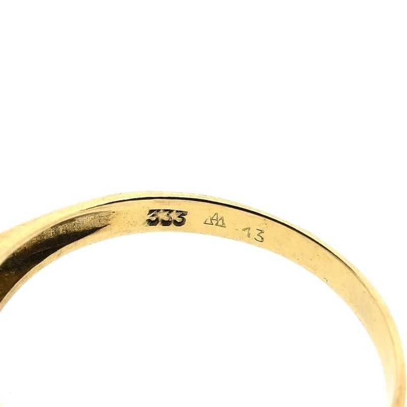 Image 6 of 8 carat ring with synthetic amethyst and citrine