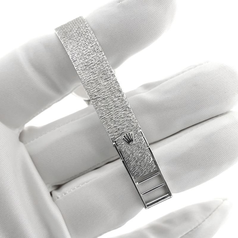 Image 9 of Rolex Classic 'Cocktail'; Vintage 18k white gold women's watch