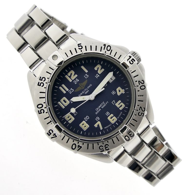 Image 6 of Breitling Colt A57035; Vintage men's watch