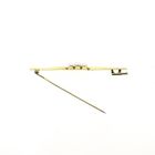 Image 5 of Vintage gold brooch with pearl