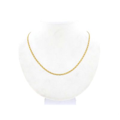 Gold flat fantasy chain | 45.5 cm Image 1 of Gold flat fantasy chain | 45.5 cm