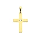 Image 1 of Gold cross with zirconia