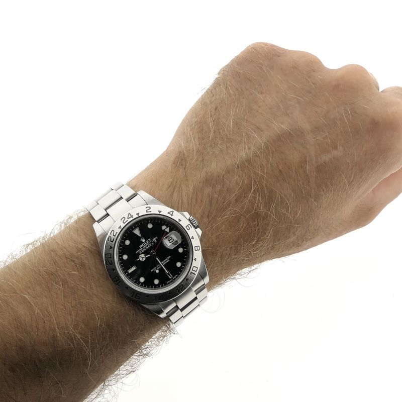 Image 17 of Rolex Explorer II 16570 'Full-Set'; Automatic men's watch from 2004