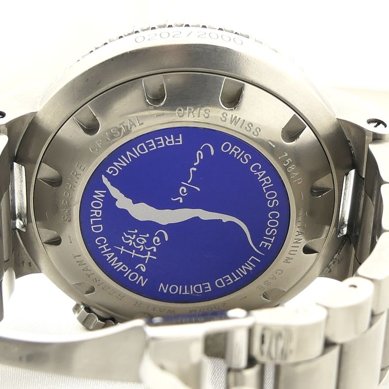 Image 15 of Oris Carlos Coste Limited Edition; Automatic men's diving watch