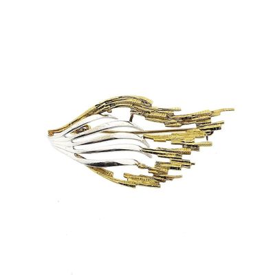 Image 1 of Two-tone gold brooch