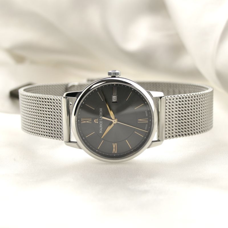 Image 11 of Maurice Lacroix Eliros EL1094; Ladies watch with Milanese strap