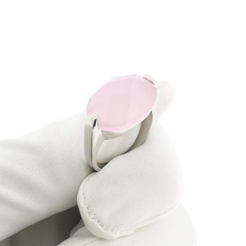 Image 9 of Silver ring with rose quartz