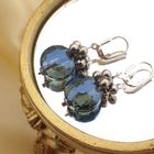 Image 6 of Silver earrings with blue stones