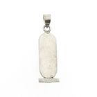 Image 3 of Silver pendant of an Egyptian cartouche