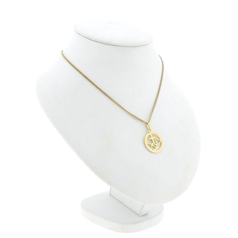 Image 4 of Gold pendant; Faith, hope, and love