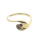 Image 5 of Gold ring with diamond; 0.025 ct. | Toi et moi