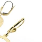 Image 5 of Round gold earrings