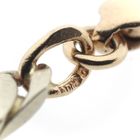 Image 5 of Tricolor gold men's necklace.