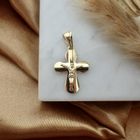 Image 2 of Gold pendant of cross with corpus