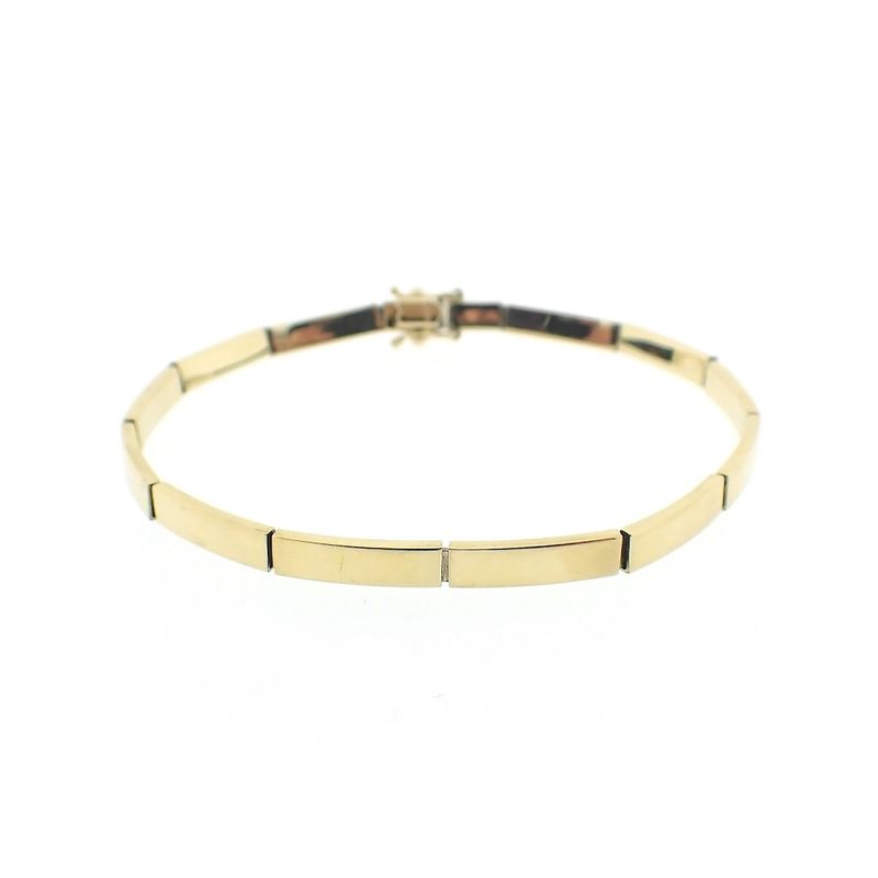 Image 1 of Golden fantasy link bracelet | 20 cm