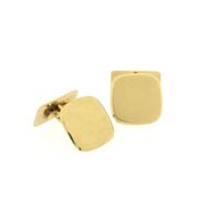 Gold cufflinks