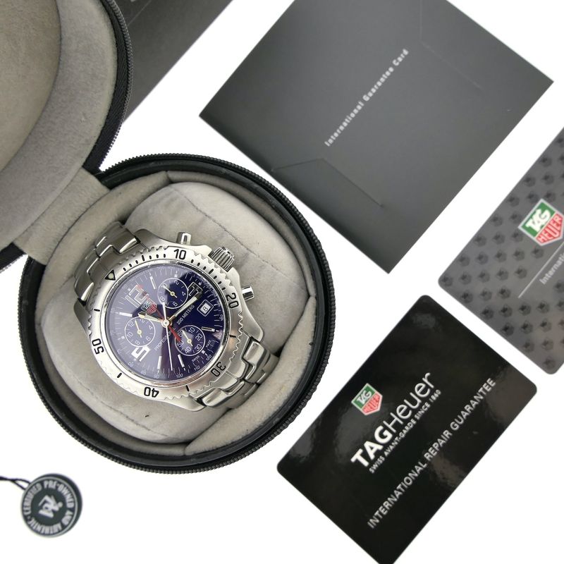 Image 9 of TAG Heuer Link Chronograph CT1110; Chronograph men's watch