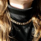 Image 8 of Two-tone gold fantasy link necklace