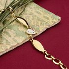 Afbeelding 2 van Gouden Hello Kitty kinderarmband met emaille | 14 cm 