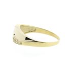 Image 5 of Two-tone gold ring with diamond; 0.075 ct.