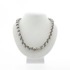 Image 1 of Silver robust jasseron necklace | 50 cm