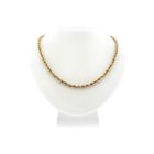 Image 7 of Gold twisted link chain | 46 cm