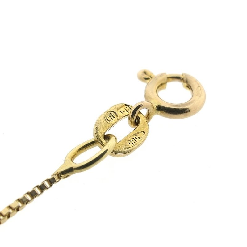 Image 8 of Gold Venetian link chain | 52.5 cm