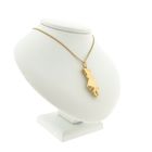 Image 7 of Gold pendant; Figa fist