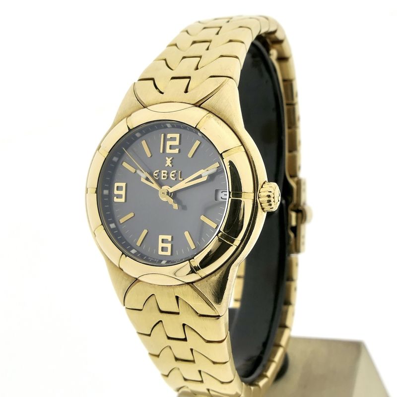 Image 1 of Ebel E-Type Ladies E8087C21; 18k gold women's watch