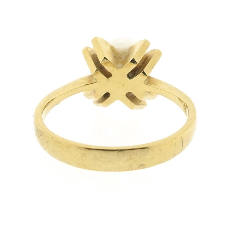 Image 4 of Gold ring with pearl
