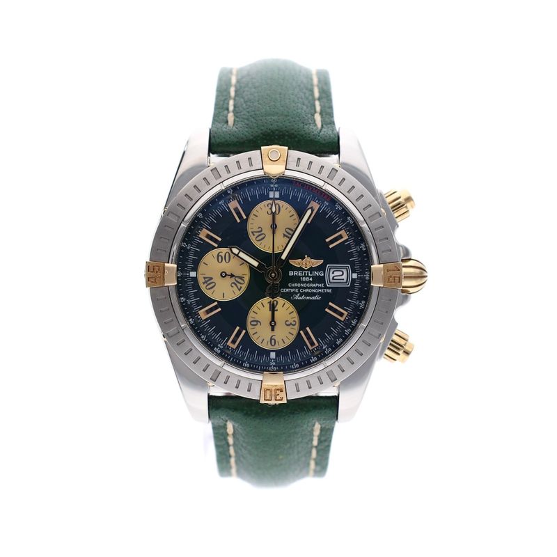 Image 1 of Breitling Chronomat Evolution 'Racing Green' B13356; Automatic Men's Watch