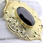 Image 7 of Vintage gold pendant with garnet.