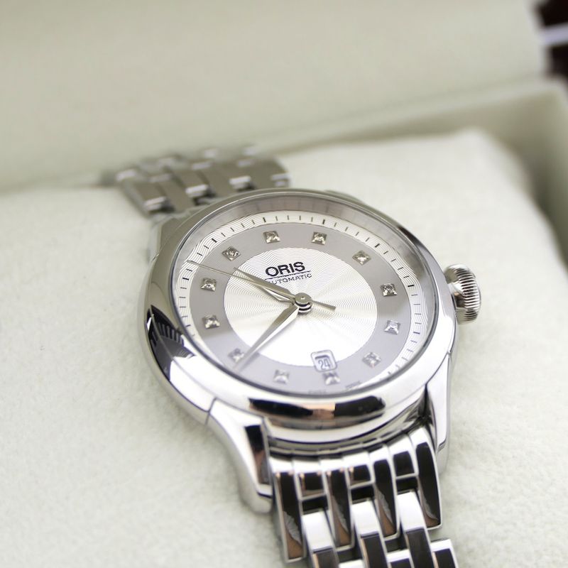 Image 19 of Oris Artelier Date 'Diamonds'; Automatic women's watch