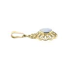 Image 3 of Gold pendant with precious opal