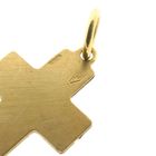 Image 6 of Two-tone gold pendant of a cross
