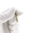 Afbeelding 6 van Bicolor gouden hanger met diamant | 0,02 ct.